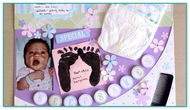 Ideas For Baby Book Scrapbooking