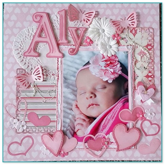 Scrapbooking Ideas For Baby Girl