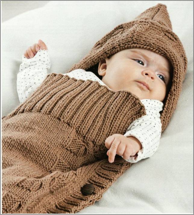 Baby Sleeping Bag Knitting Pattern Uk