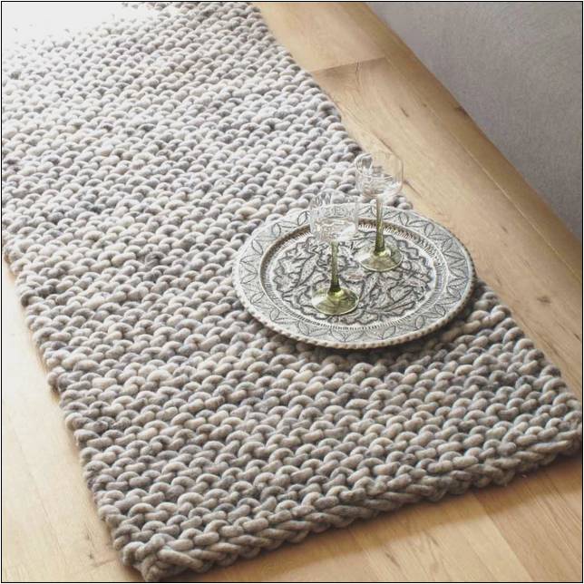 Welche Wolle Für Teppich Stricken